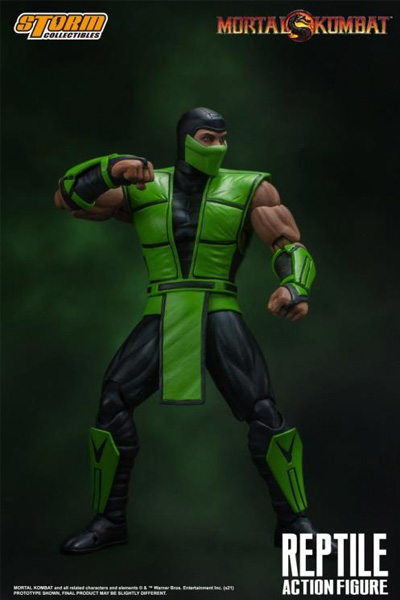 Storm Collectibles Mortal Kombat Reptile Action Figure